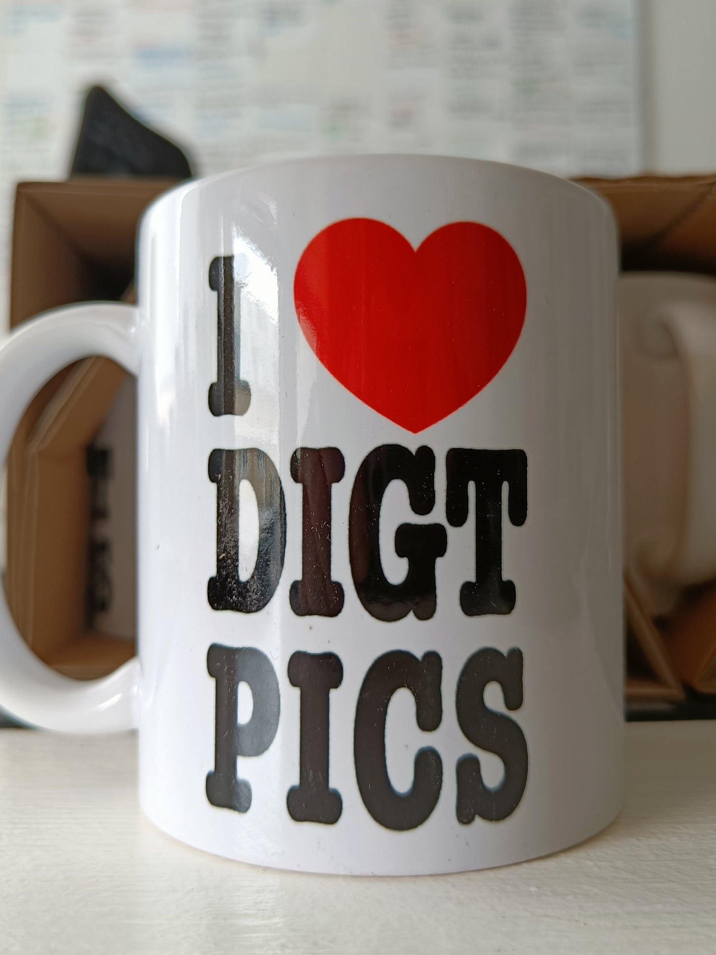 I❤️DIGTPICS krus (venstre)